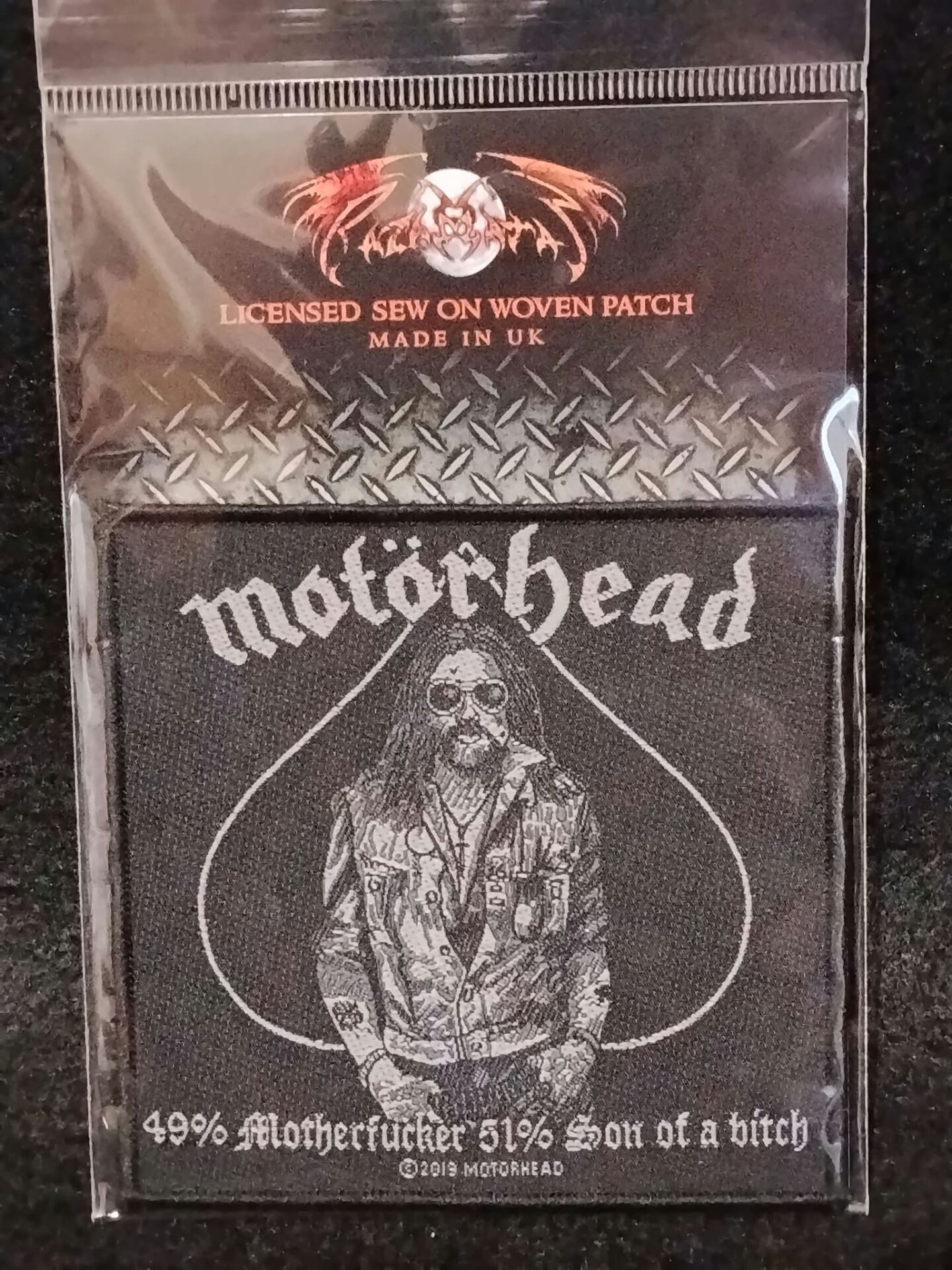 Motorhead-49% Motherfucker - Patch