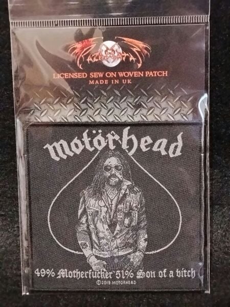 Motorhead-49% Motherfucker - Patch
