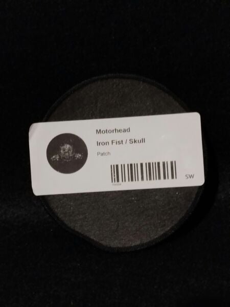 Motorhead-Iron Fist / Skull - Patch
