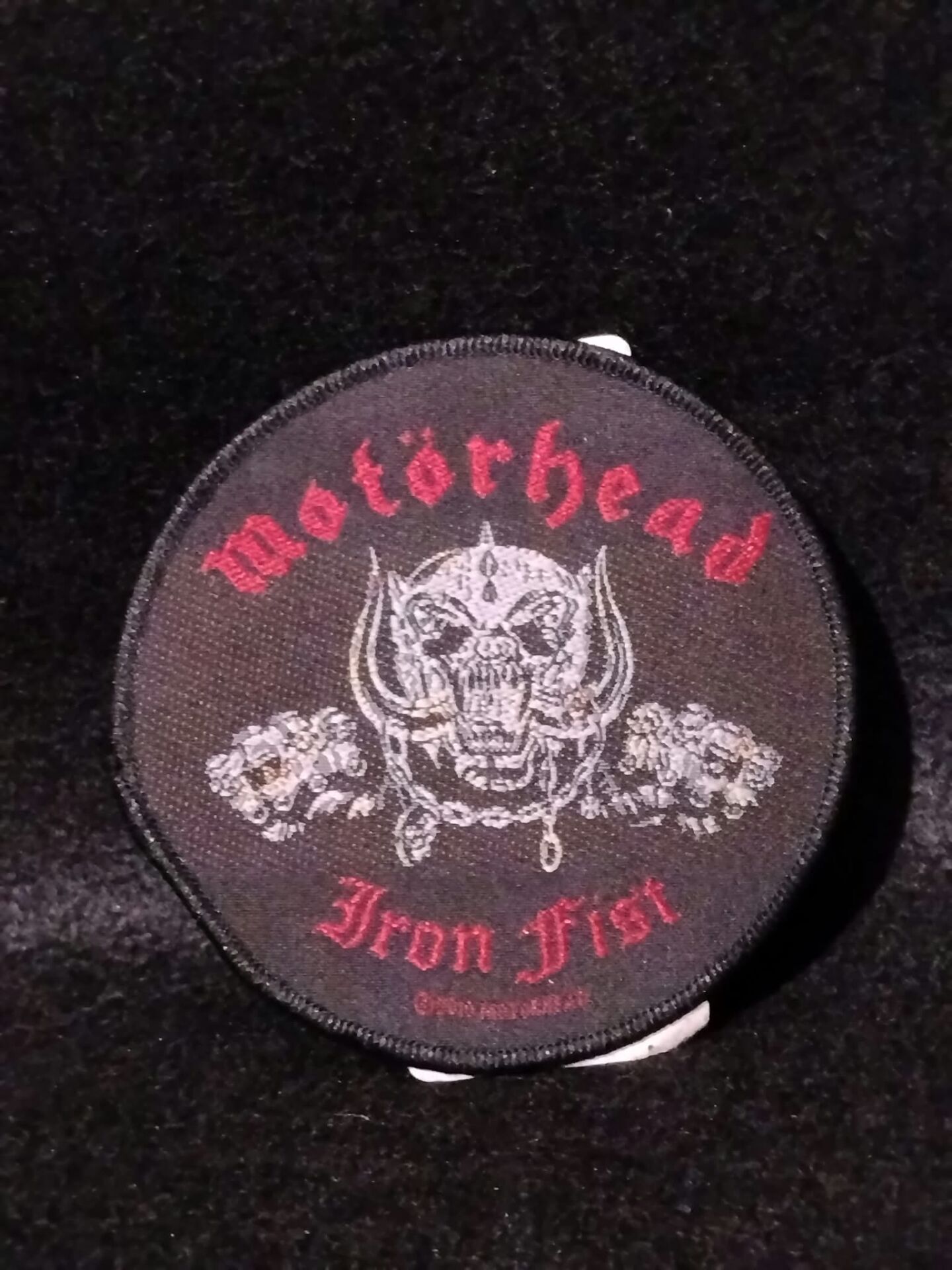 Motorhead-Iron Fist / Skull - Patch