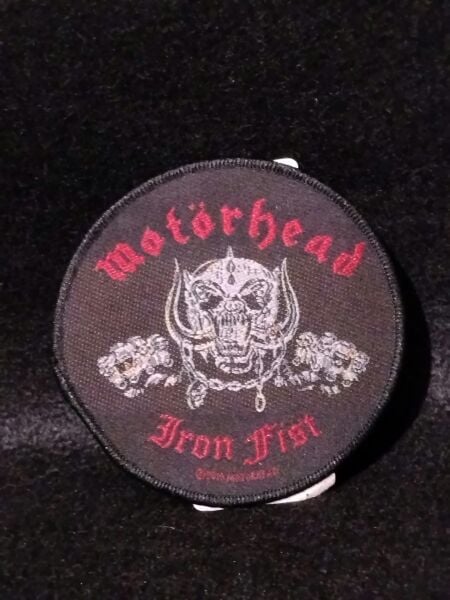 Motorhead-Iron Fist / Skull - Patch