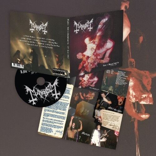Mayhem - Live In Bischofswerda (21st June 1997) - CD DIGIPAK 17 EYLÜL 2026 DA KARGO